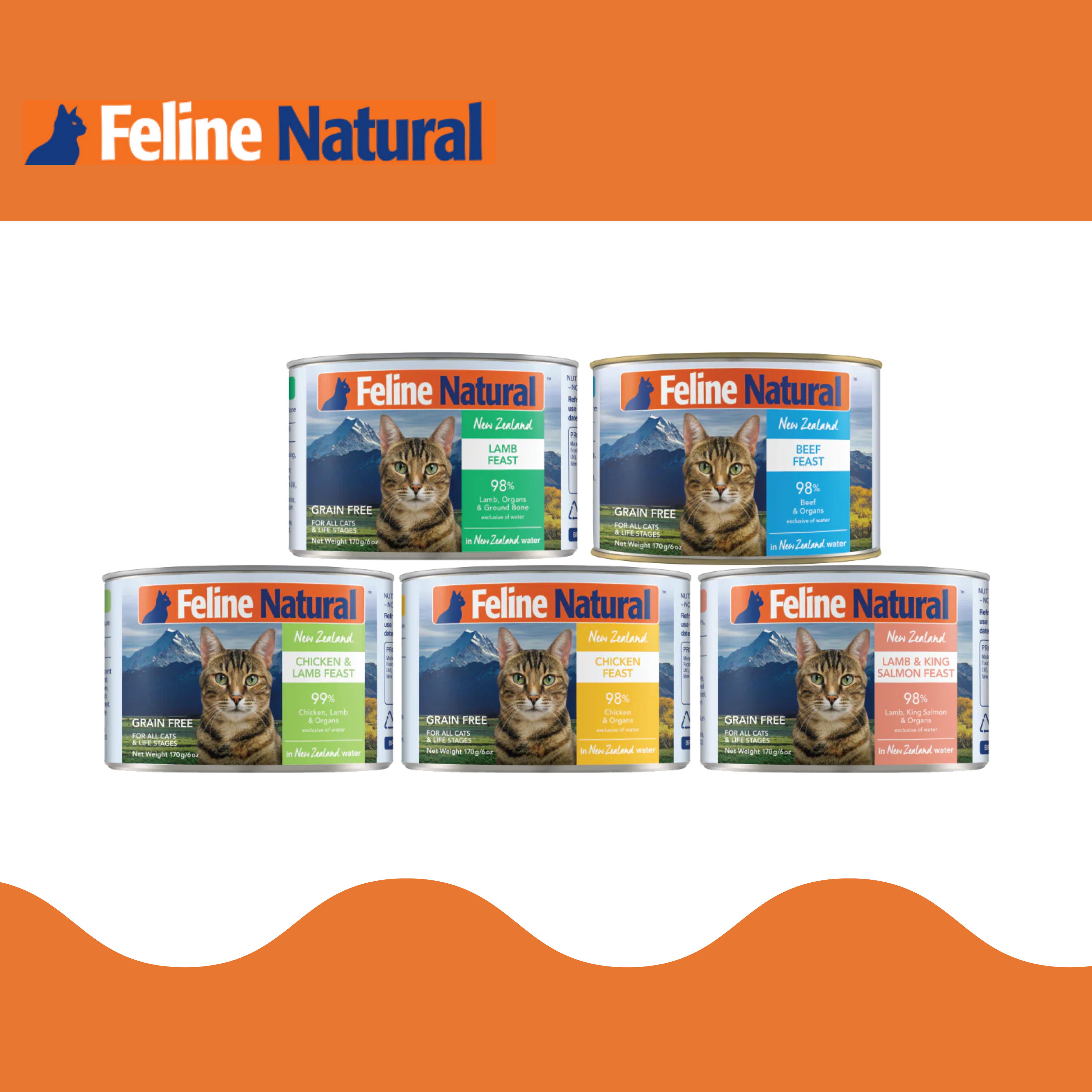 K9 Feline Natural Cans（Buy 2, Get 1 Free） – DownyDiary Pet