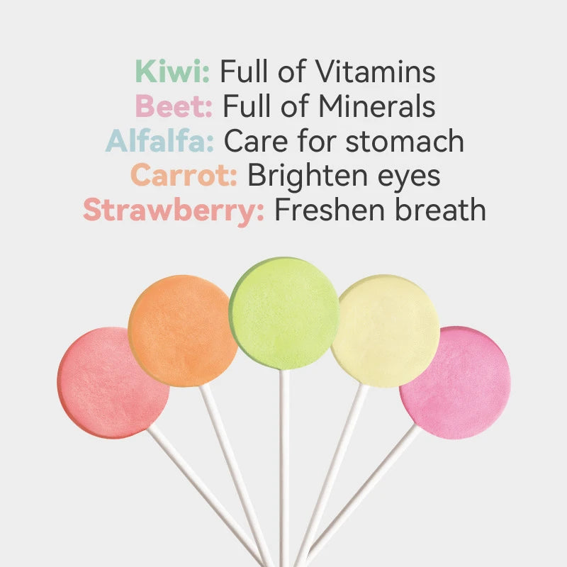 Ranova Freeze Dried Lollipops For Cat (Mixed Flavor) 15pcs