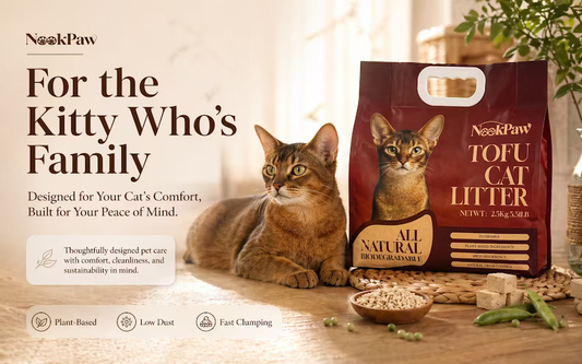 NookPaw ALL NATURAL TOFU  Cat Litter