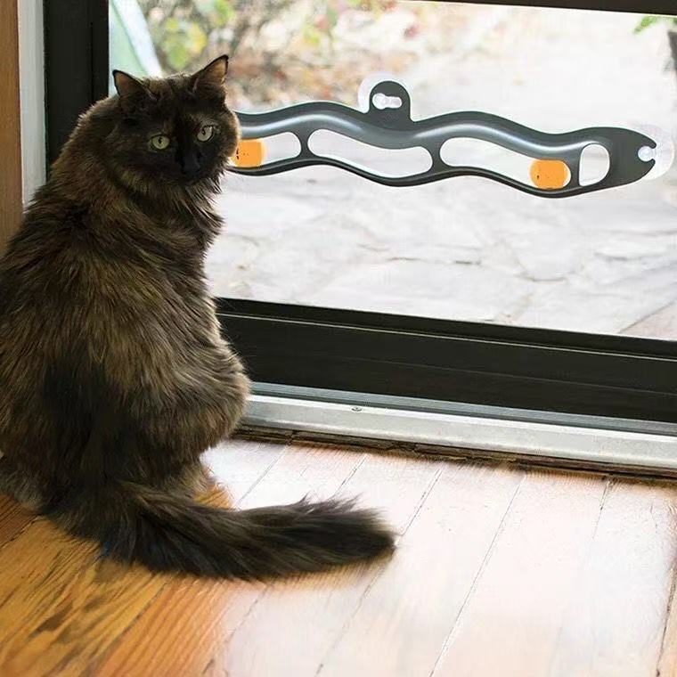 Cat Ping Pong Track Toy