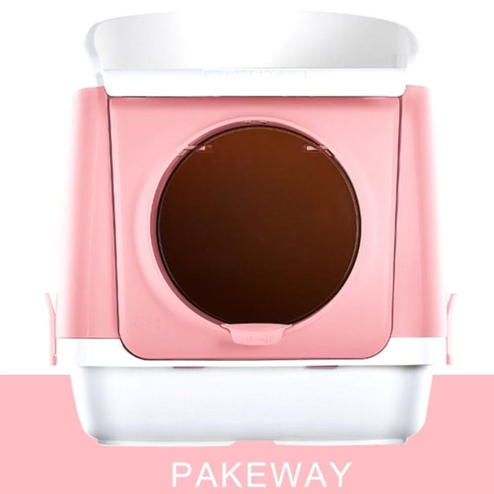 PAKEWAY Two Doors Litter Box