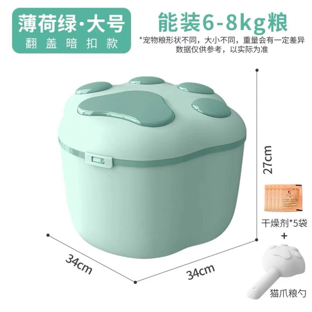 Paw-Shaped Food Storage Container