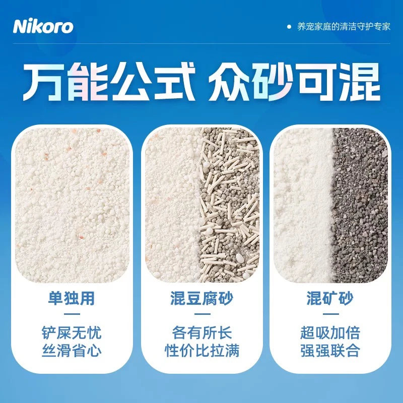 Nikoro Cat Litter: Tapioca Cat Litter With Camellia