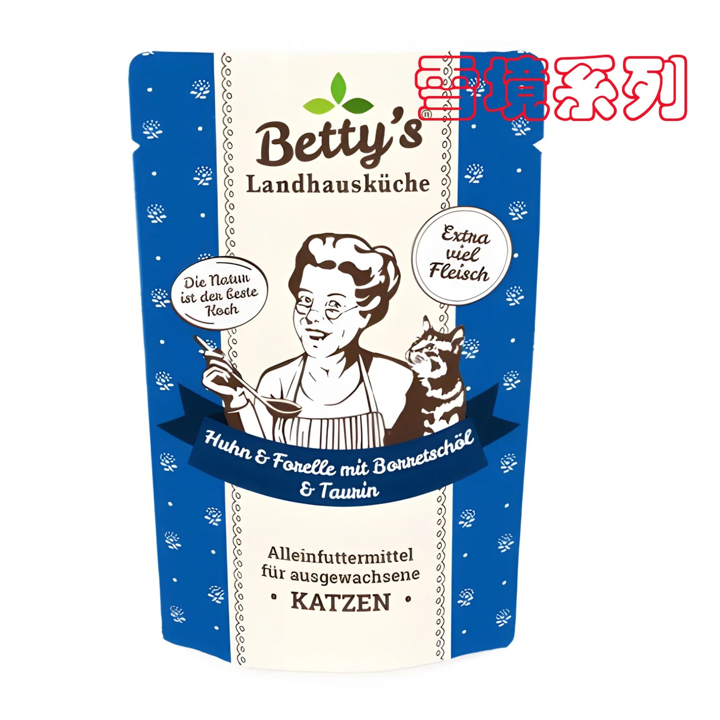 Betty's Country Kitchen Fresh Bag Cat Wet Food 100g