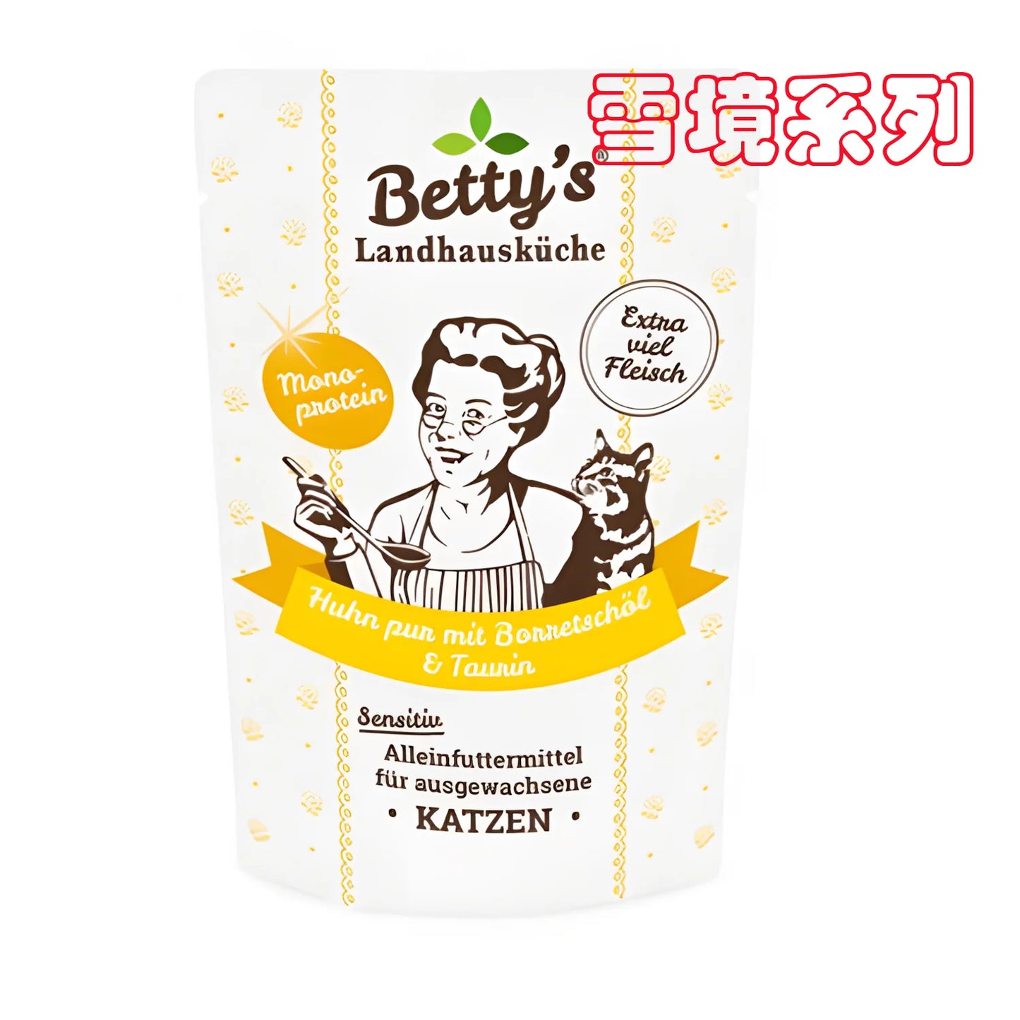 Betty's Country Kitchen Fresh Bag Cat Wet Food 100g