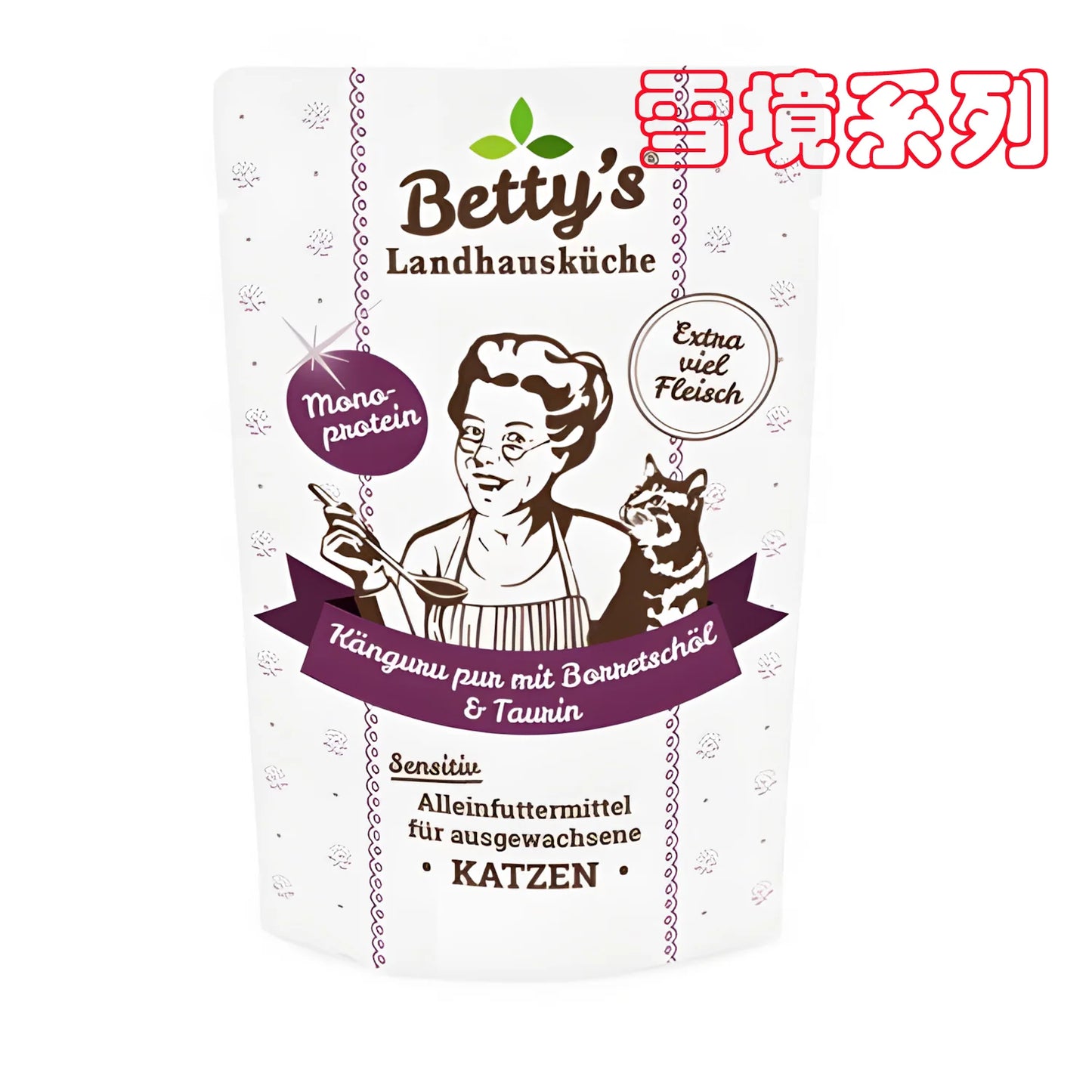 Betty's Country Kitchen Fresh Bag Cat Wet Food 100g