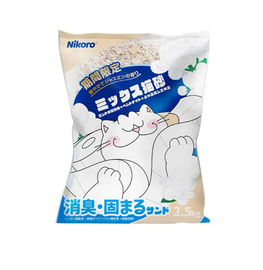 Nikoro Cat Litter: Tofu Mixed Cat Litter With Jasmine Flavour