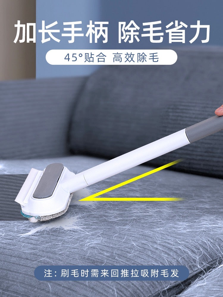 Long-Handle Pet Hair Remover Brush