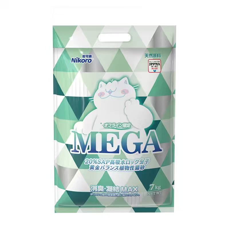 Nikoro Tofu With Tapioca Cat Litter + 20%SAP - MEGA Value Bag