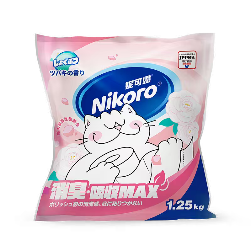 Nikoro Cat Litter: Tapioca Cat Litter With Camellia