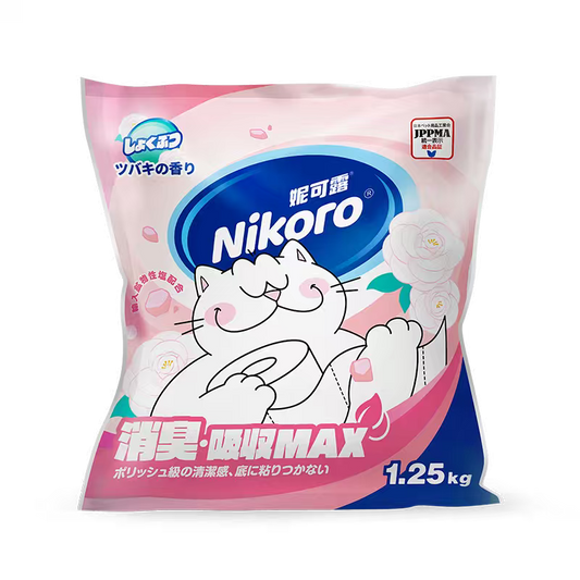 Nikoro Cat Litter: Tapioca Cat Litter With Camellia