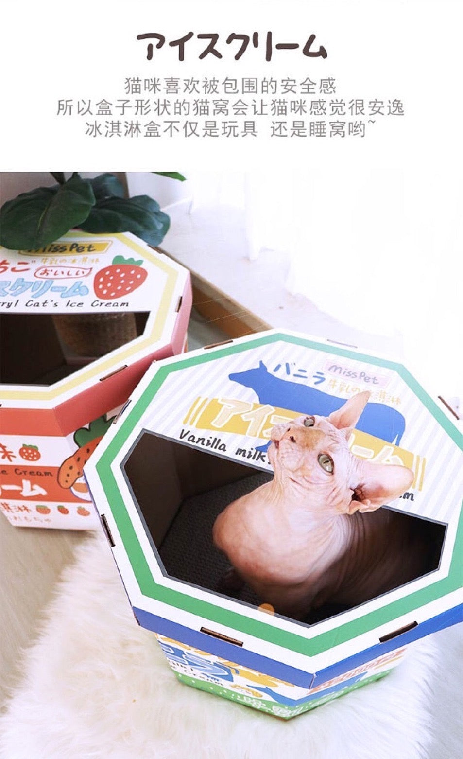 Ice Cream Scratcher Box