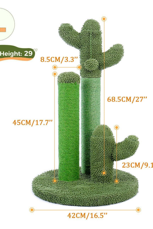Cactus Cat Scratching Post