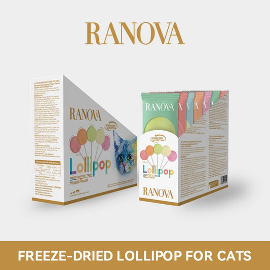 Ranova Freeze Dried Lollipops For Cat (Mixed Flavor) 15pcs