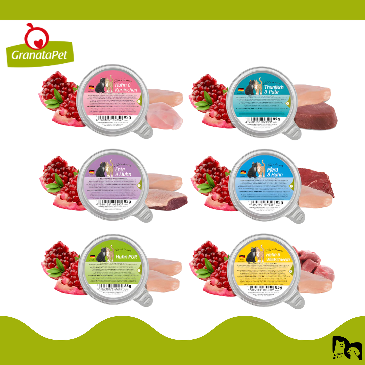 De Granatapet cat wet food-Filet