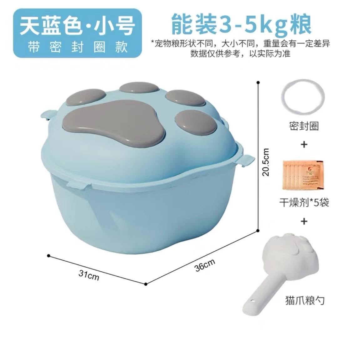 Paw-Shaped Food Storage Container