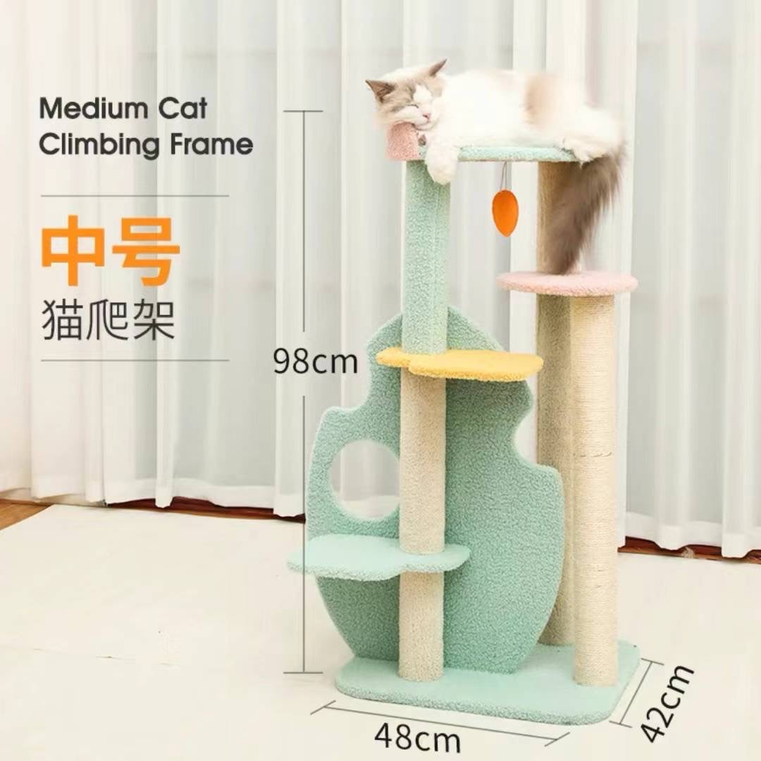 Colorful Rainforest Series Cat Tree