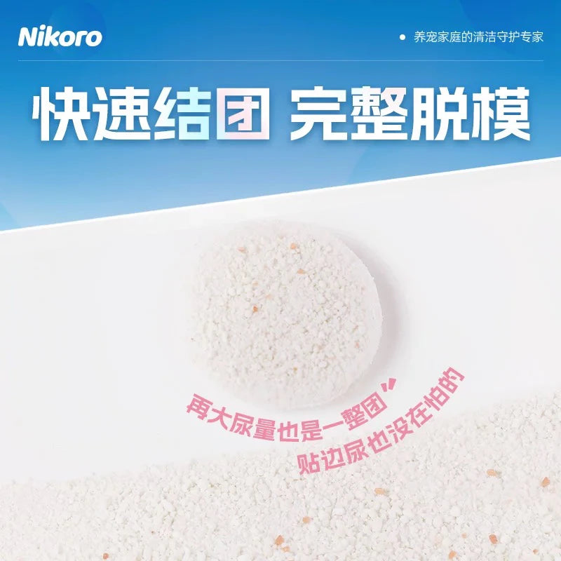 Nikoro Cat Litter: Tapioca Cat Litter With Camellia
