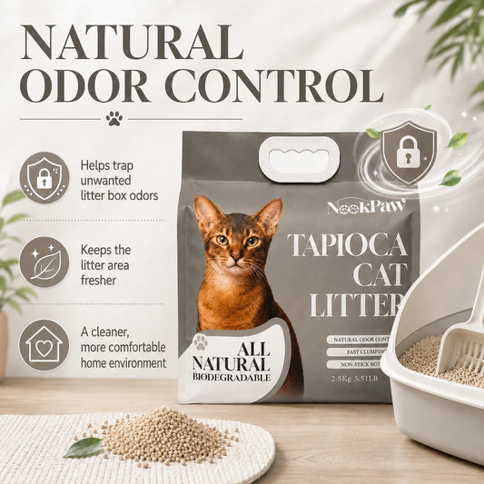 NookPaw ALL NATURAL Tapioca Cat Litter